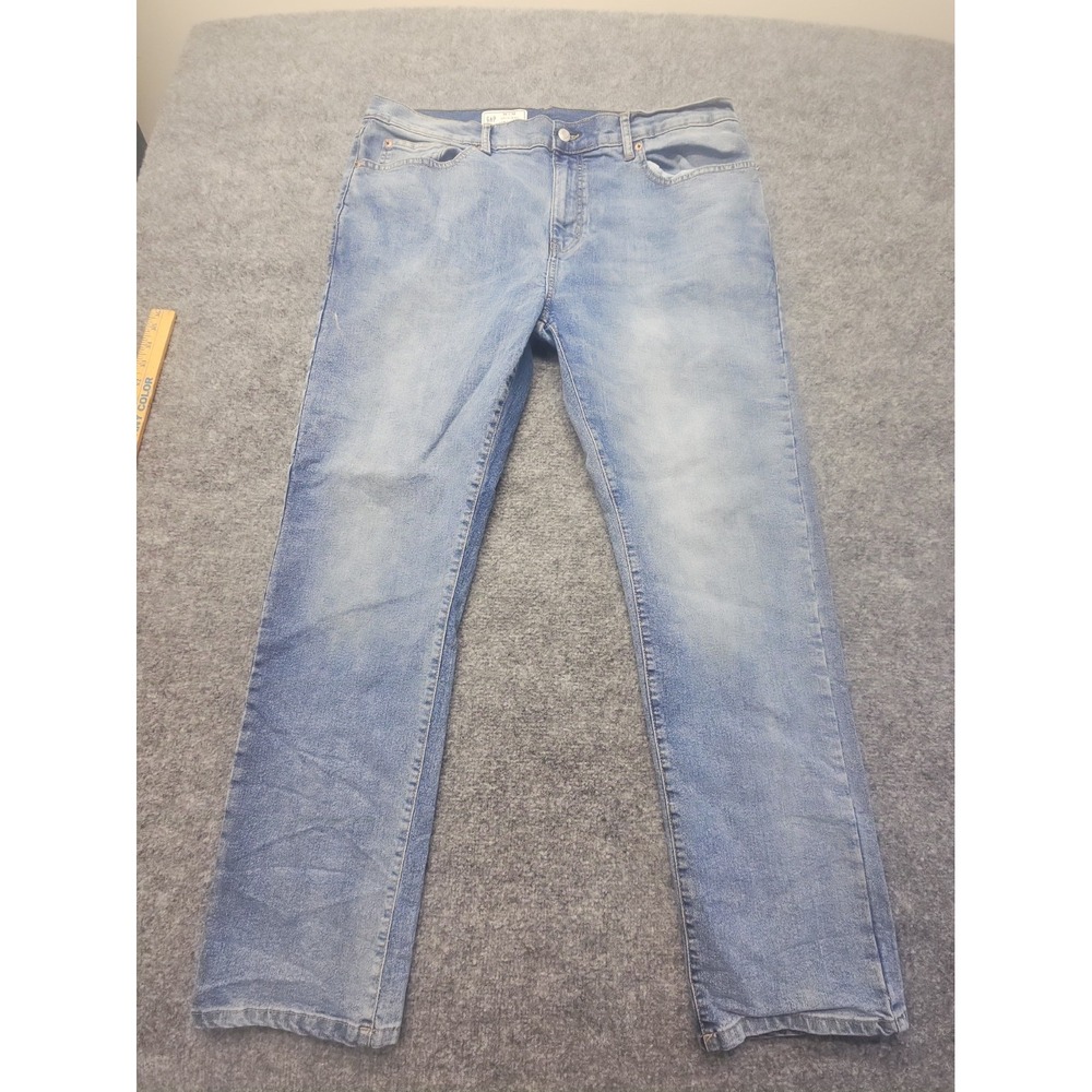 Gap Jeans Mens 36x32 (40x32) 90s Original Straight Leg Stretch Medium Wash